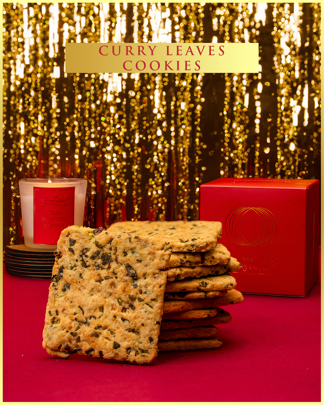 Assorted Cookie Box (Mandola, Chilli Cheese, Curry Rasam – 12 pcs)