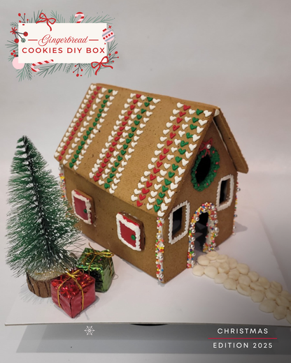 GingerHouse Cookies Kit | Christmas Edition