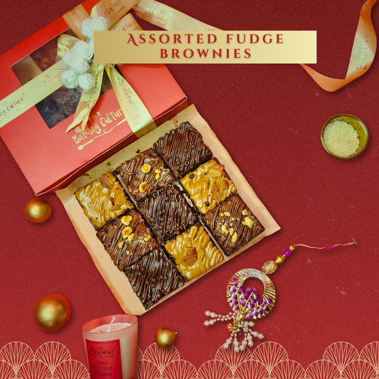 Assorted Fudge Brownies (9 pcs)