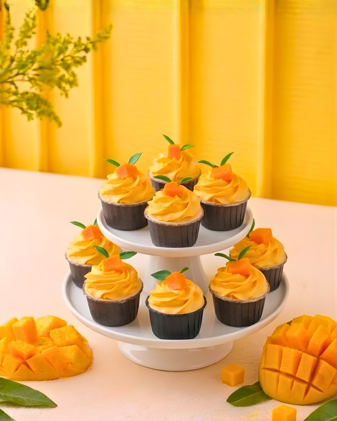 Mango Cupcake (6 pcs)