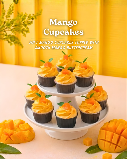 Mango Cupcake (6 pcs)