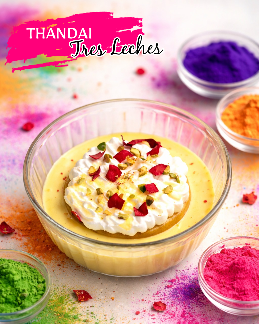 Thandai Tres Leches | Holi Edition (350 GMS)