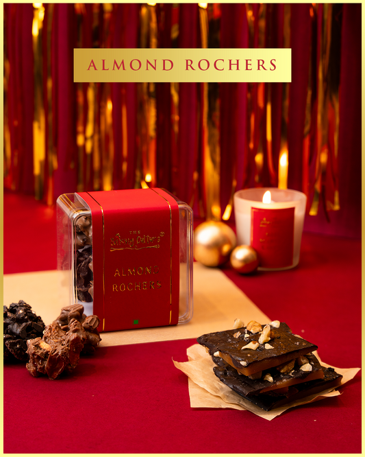 Almond Rochers (Milk Chocolate - 3 Pcs & Dark Chocolate - 3 Pcs)