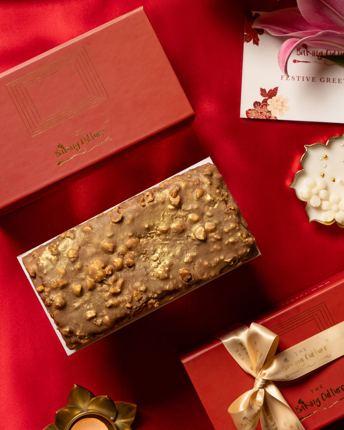 Hazelnut Tea Cake With Rocher Glaze (500 Gms)