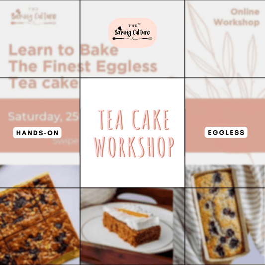 Online Tea Cake Workshop