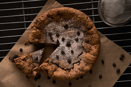 Underbaked Cookie Cake